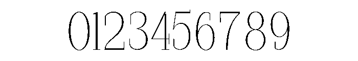 StructRock Thin Font OTHER CHARS