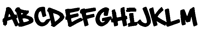StrumGenks Font UPPERCASE