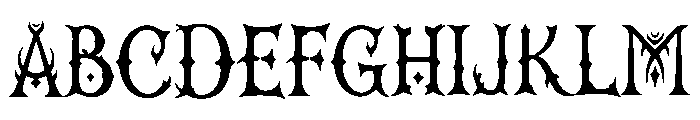 Struvia Font UPPERCASE