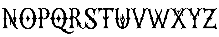 Struvia Font UPPERCASE
