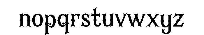 Struvia Font LOWERCASE
