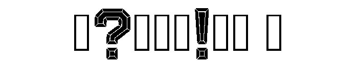 Stuart Regular Font OTHER CHARS