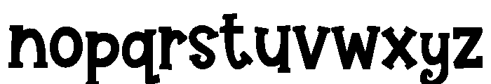 Stud Buddy Font LOWERCASE