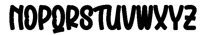 Student Handsome Font UPPERCASE