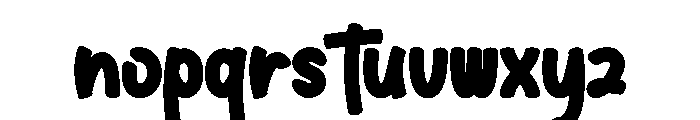 Student Handsome Font LOWERCASE
