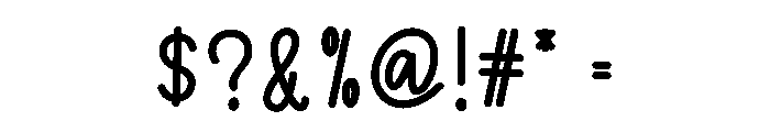 Student Minimalist Font OTHER CHARS