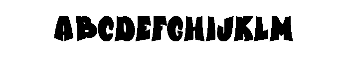 Student Party Font UPPERCASE