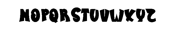 Student Party Font LOWERCASE