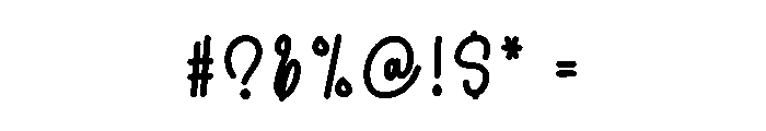 Study  Camping Font OTHER CHARS