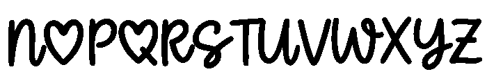 Study Club Regular Font UPPERCASE