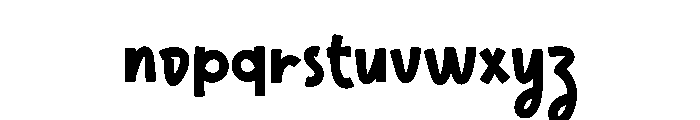 Study English Font LOWERCASE