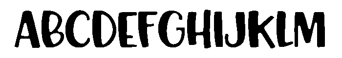 Study Mate Font UPPERCASE
