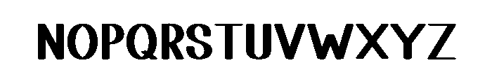 Study Note Font LOWERCASE