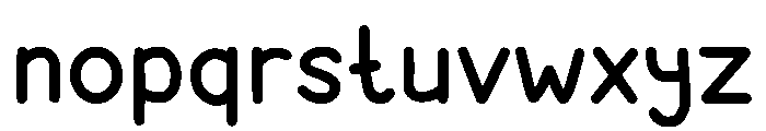Study Planner Font LOWERCASE