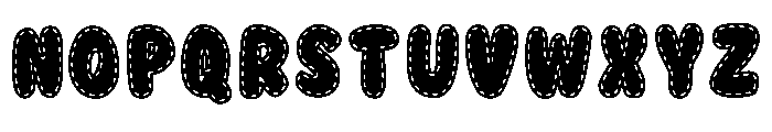 Study Pop Regular Font LOWERCASE