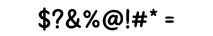 StudyClub-Regular Font OTHER CHARS