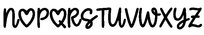 StudyClub-Regular Font UPPERCASE