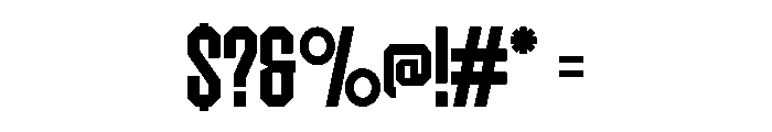 Stuffing Regular Font OTHER CHARS