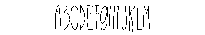 Stumble Script Medium Font UPPERCASE