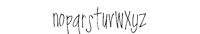 Stumble Script Medium Font LOWERCASE
