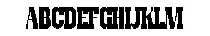 Stunco Font UPPERCASE
