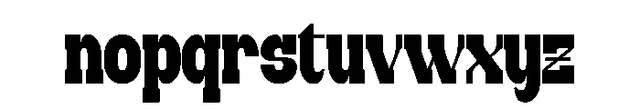 Stunco Font LOWERCASE