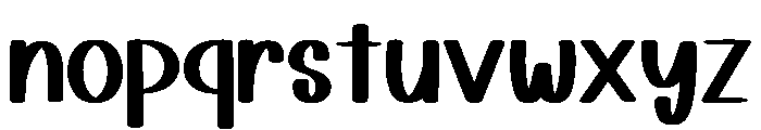 Stupid Cupid Regular Font LOWERCASE