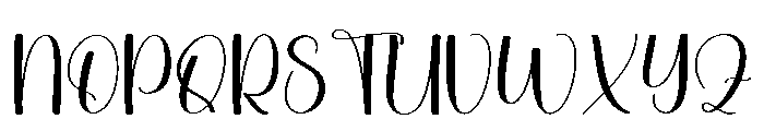Sturdy Font UPPERCASE