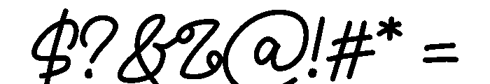 Sturly Font OTHER CHARS