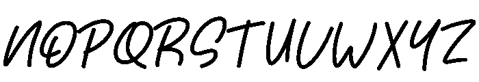 Sturly Font UPPERCASE