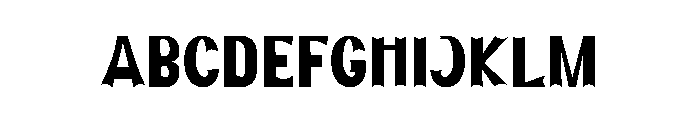 Style Horor FONT