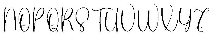 Style Rainbow Font UPPERCASE
