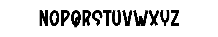 Stylepop Font LOWERCASE