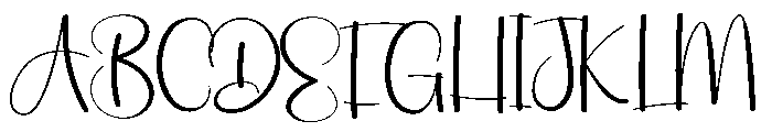 Stylinghair Font UPPERCASE