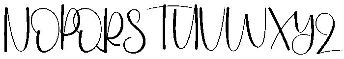 Stylinghair Font UPPERCASE