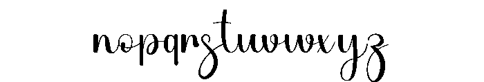 Stylinghair Font LOWERCASE
