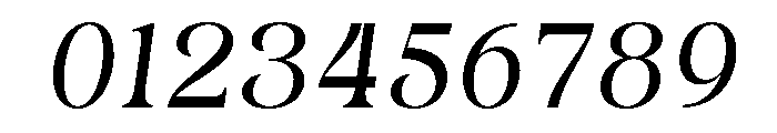 Stylish Average Italic Font OTHER CHARS