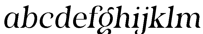 Stylish Average Italic FONT
