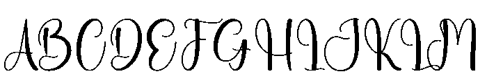 Stylish Bulky Font UPPERCASE