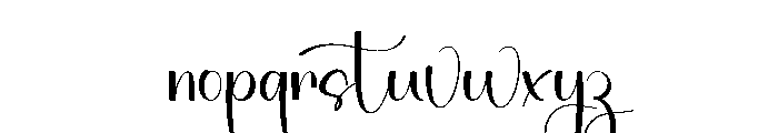 Stylish Catalish Font LOWERCASE