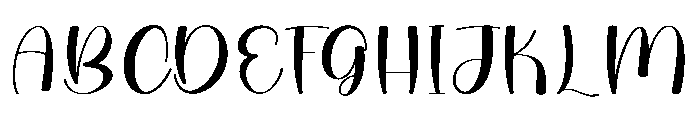Stylish Daddy Font UPPERCASE