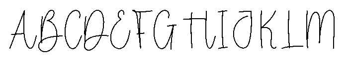 Stylish Delightful Font UPPERCASE