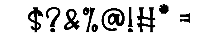 Stylish Dignity Font OTHER CHARS