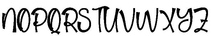 Stylish Dignity Font UPPERCASE