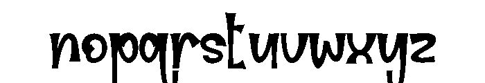 Stylish Dignity Font LOWERCASE