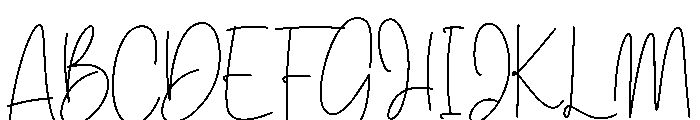 Stylish  Graduating Font UPPERCASE