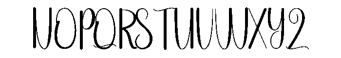 Stylish Hiphop Font UPPERCASE