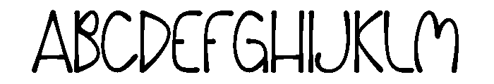 Stylish Moonlite Font UPPERCASE
