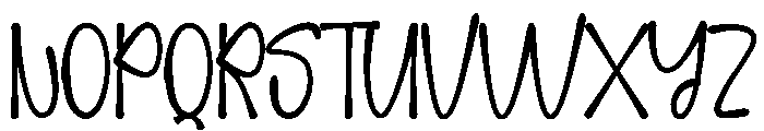 Stylish Moonlite Font UPPERCASE