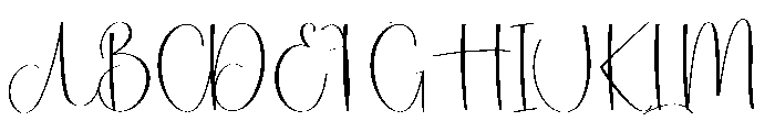 Stylish Photography Font UPPERCASE